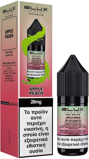 Elux Έτοιμο Υγρό Αναπλήρωσης Apple Peach 20mg 10ml