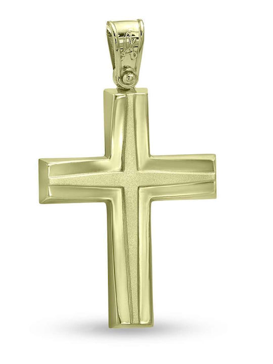 CHrysolithos Men's Gold Cross 9K