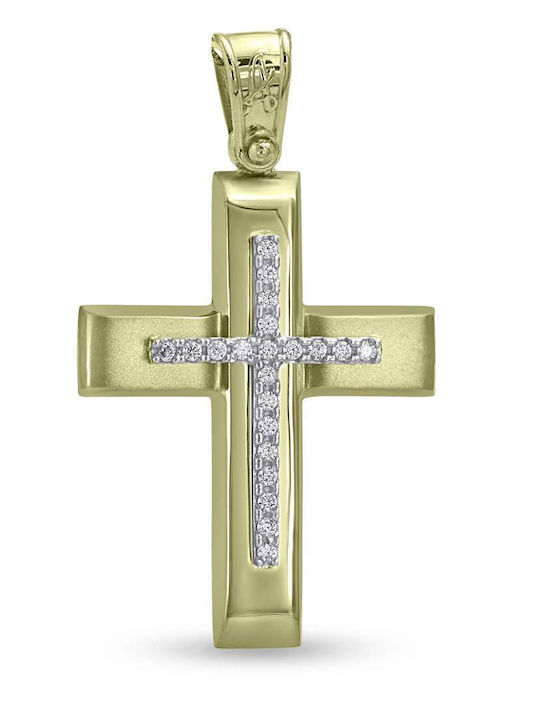 CHrysolithos Women's Gold Cross 9K