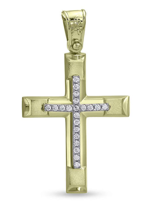 CHrysolithos Women's Gold Cross 14K