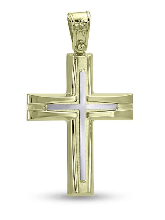 CHrysolithos Men's Gold Cross 14K