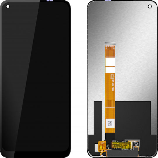 MP Οθόνη με Μηχανισμό Αφής για Realme 7i, Realme C17 (Μαύρο)