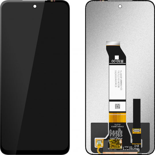 MP Οθόνη με Μηχανισμό Αφής και Πλαίσιο για Xiaomi Poco M3 Pro 5G, Redmi Note 10 5G, Note 10T 5G, Note 11SE (Μαύρο)