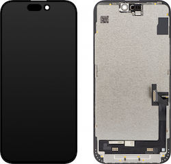 Ecran JK pentru iPhone 15 Plus (Negru)