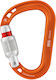 Petzl Carabiner Screw Lock Rocha Orange Orange