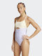 Activewear Purple Swimsuit