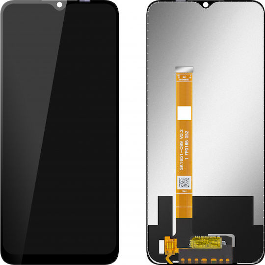 MP Touch Mechanism Screen for Realme C21Y Realme C25Y Black