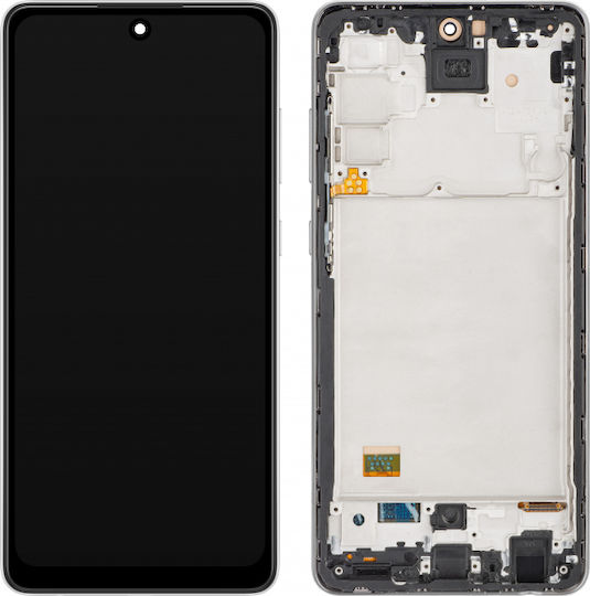 MP Οθόνη με Μηχανισμό Αφής για Samsung Galaxy A72 5G, A726, A72, A725 (Μαύρο)