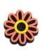 Dekoratives Schuhanhänger Blume Orange