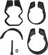 Moose Utility Division Motorcycle Mirrors 2pcs Black