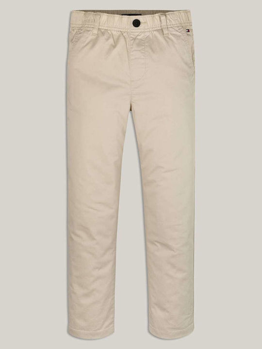 Tommy Hilfiger Kids' Pants Chino Beige
