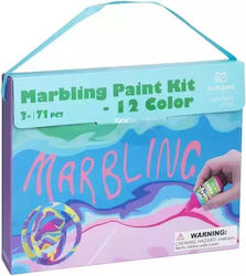 Tooky Toy Σετ Μαρμαρογραφιας Marbling 12 Χρωματα Lt150 Lt150 6972633375296