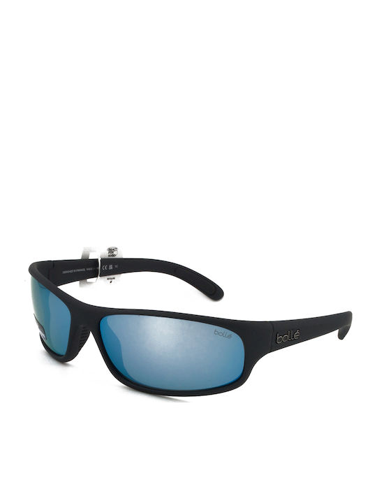 Bolle Anaconda Bărbătești Ochelari de soare cu Negru Cadru și Negru Polarized Lentilă BS027008