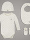 Calvin Klein Baby Bodysuit Long-Sleeved Ecru