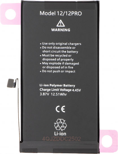 Compatible Replacement Battery 2815mAh for Apple iPhone 12, iPhone 12 Pro