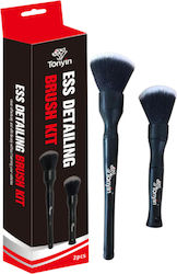 Tonyin Tt09 Ess Detailing Brush Kit – Σετ Πινέλα Detailing Μαλακές Τρίχες