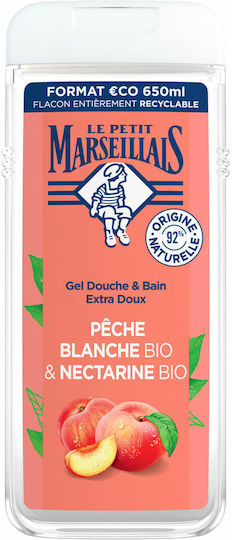 Le Petit Marseillais Bubble Bath Gel with Moisturizing Glycerin 650ml