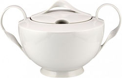 WM Collection Σουπιέρα από Πορσελάνη Λευκή 3500ml