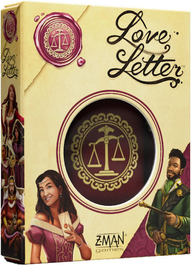 Board Game Love Letter Classic for 2-6 Players 14+ Years Old ZMGZL01 (EN) Z-Man Games
