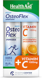 Health Aid Osteoflex Fizzy 20 αναβράζοντα δισκία & Vitamin C 1000mg Γεύση Πορτοκάλι 20 αναβράζοντα δισκία Health Aid Osteoflex Fizzy 20 αναβράζοντα δισκία & Vitamin C 1000mg Γεύση Πορτοκάλι 20 αναβράζοντα δισκία