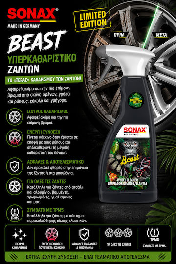Sonax Beast Supercurățitor de Jante 500ml Limited Edition