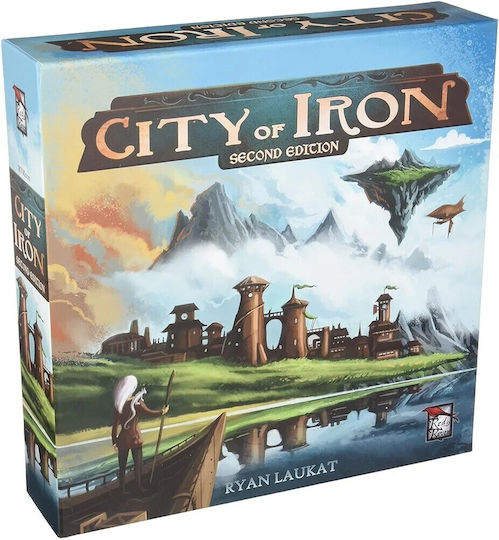 Настолна игра City Of Iron: Second Edition (Deluxe) за 2-4 играчи 13+ години (EN) Red Raven Games