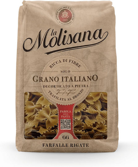 La Molisana Farfale Rigati Integrali No66 500gr