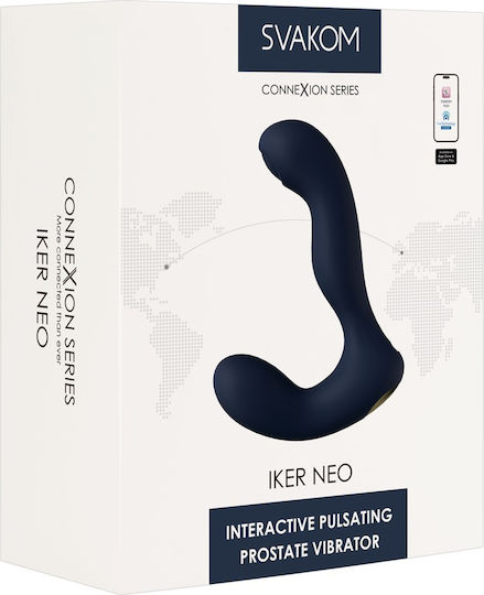 Svakom Anal Vibrator with Wireless Functionality Blue