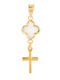 Tasoulis Jewellery Collection Gold Cross 9K