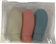Beauty Salon Plastic Travel Bottles Colorful Set of 3