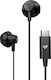 Energy Sistem In-ear Handsfree Ακουστικά με Βύσμα USB-C Μαύρο