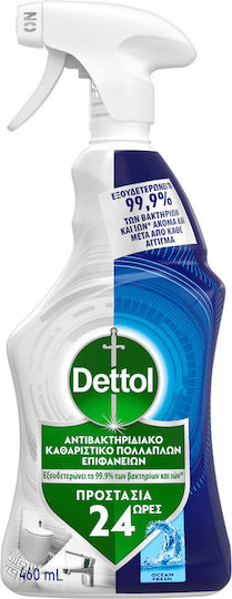 Dettol Πολυκαθαριστικό 24 Ώρες Προστασία Ocean Fresh 460ml
