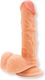 Ρεαλιστικό Dildo με Όρχεις και Βεντούζα Flesh 16.8cm