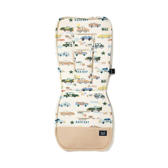 La Millou Grand Prix Stroller Mattress (3 Pieces Double Sided) 36.5x85cm Velvet Sand