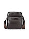 Piele Geantă pentru bărbați De umăr / tip crossbody Maro