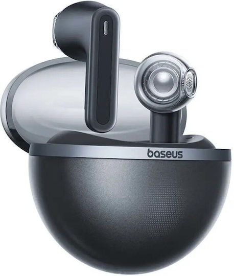 Baseus Bowie E5 Earbud Bluetooth Handsfree Ακουστικά με Θήκη Φόρτισης Μαύρα