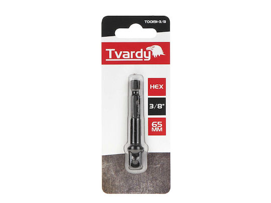 Impact Bit Adapter 3/8" 65 Mm Tvardy T00191-3/8