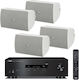 Yamaha Ηχοσύστημα 2.0 R-S202D B H00BU00063 με Digital Media Player και Bluetooth Μαύρο