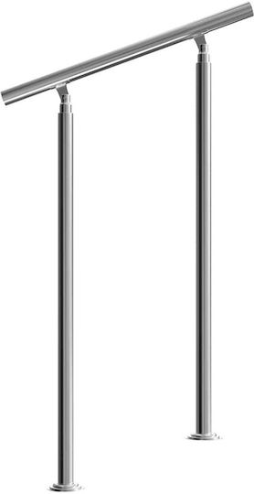 Stair Railing Monzana Stainless Steel Length 80cm