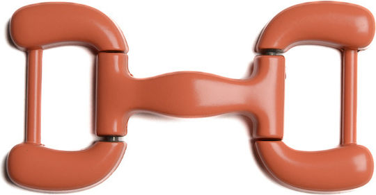 Metallische dekorative rechteckige 8x4,5cm Koralle