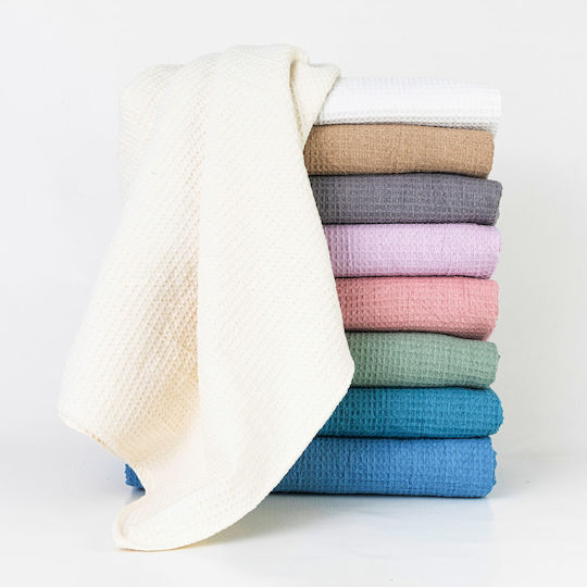 Borea Waffle Pique Blanket Queen 230x260cm Beige