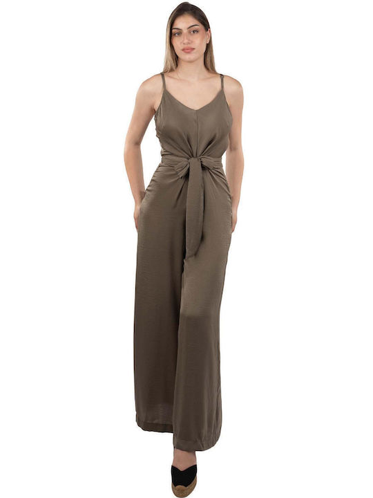 Moutaki Damen Einteiler Anzug Khaki