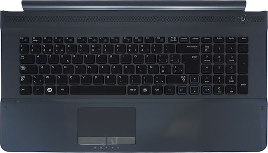 Belgische Laptop-Tastatur Handauflage Samsung Rc710 Rc711 Rc720 Rf709 Be Grau Code 40272bepalm