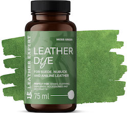 Βαφή Σουέτ Νάμπουκ Ανιλίνη Πράσινη 75ml Leather Expert Leather Dye Le-21-d75mgrn