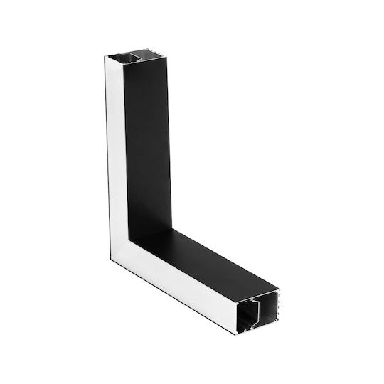 GloboStar Hanging Aluminum Profile for LED Strip with Opal Cover
