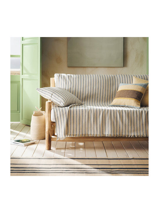 Gofis Home Sofa Throws 2 Seater 180x250cm Grey