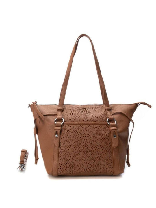 Leather Women's Bag Shoulder Tabac Brown