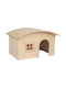 Flamingo Small Animal House Soby Natural 33.5x21.5x19cm