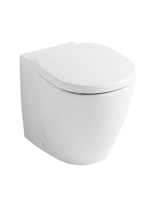 Floor-Mounted Toilet Bowl Without Cistern Lid I...