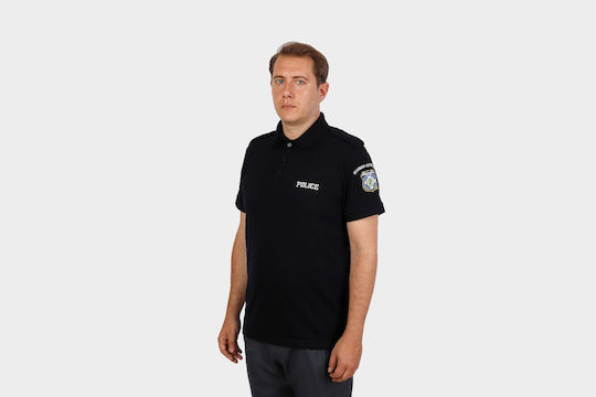 Ανδρική Μπλούζα Polo Ελληνικής Αστυνομίας Police Θερινή Dark Navy